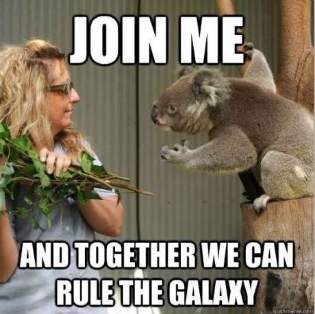 Koala vabi na svemirsku dominaciju