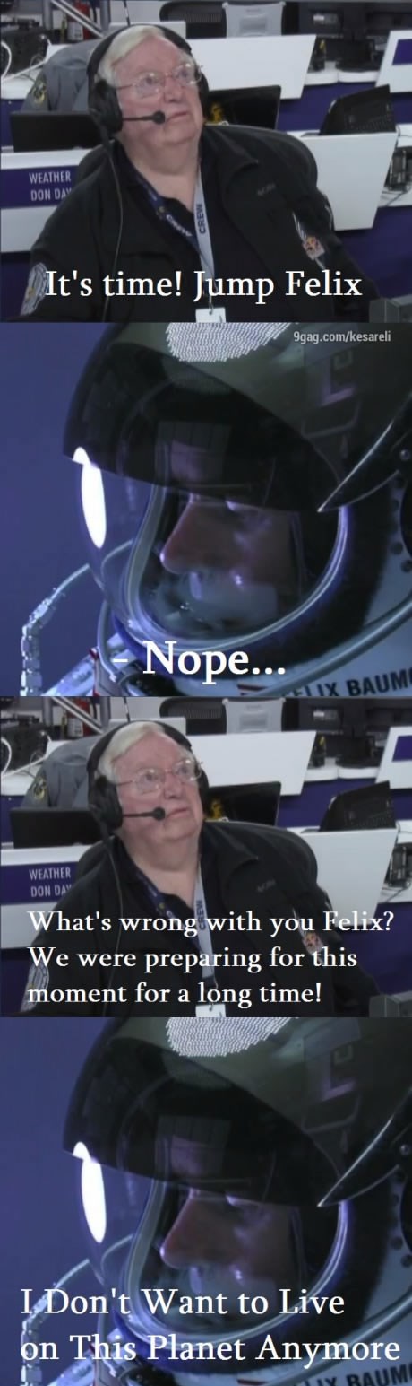 Felixova misija zapravo je neuspjeh