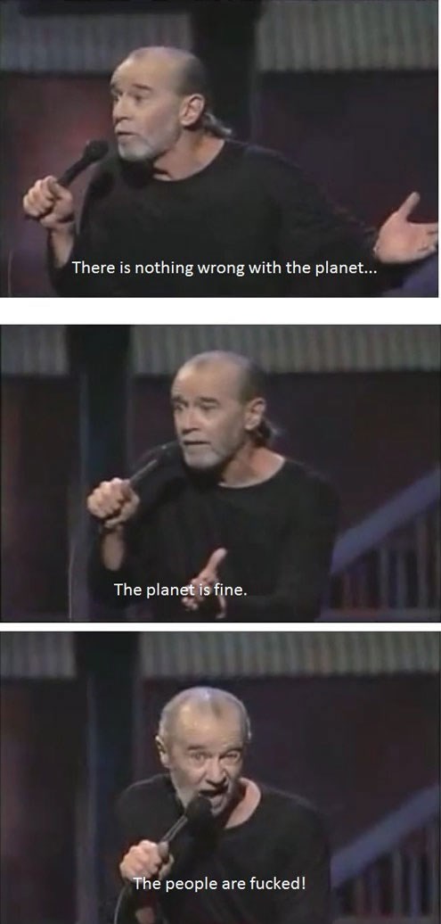 Zemlji je super - ljudi su najebali