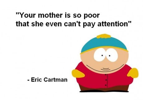 tko vrijeđa matere bolje od cartmana