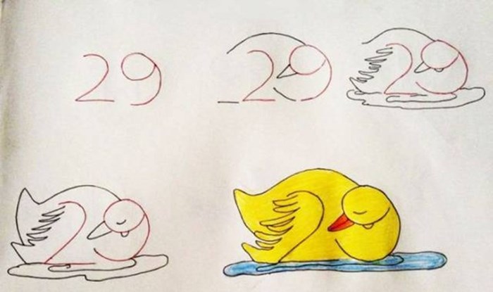 Ovako se najlakše nauče crtati životinje: Jednstavno koristite... brojeve!