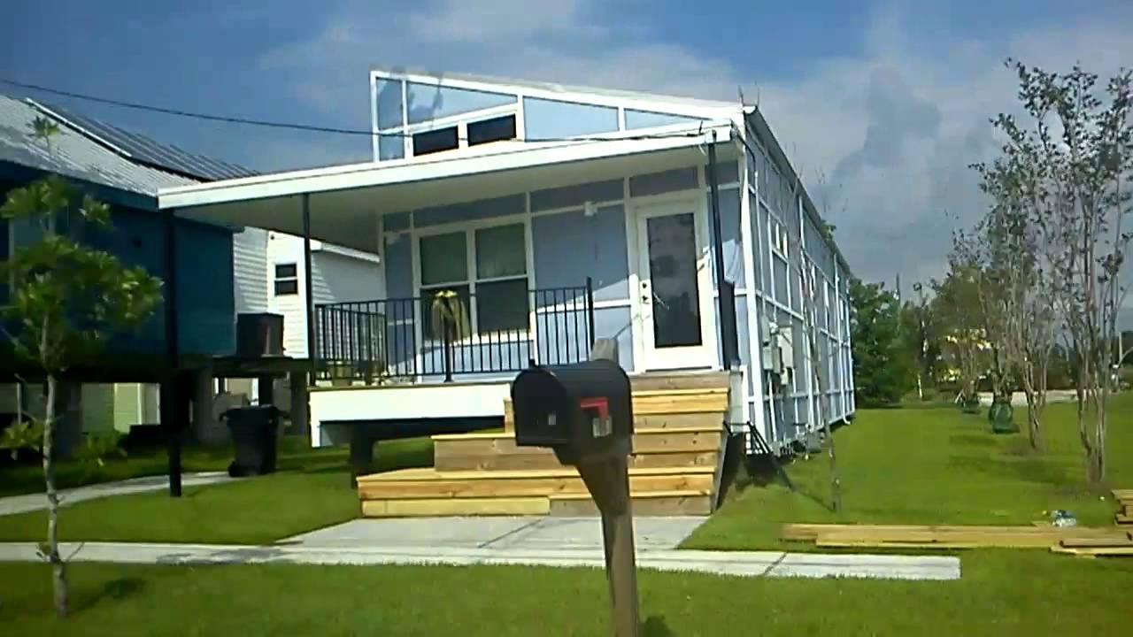 Brad Pitt houses aka "Make it Right" New Orleans