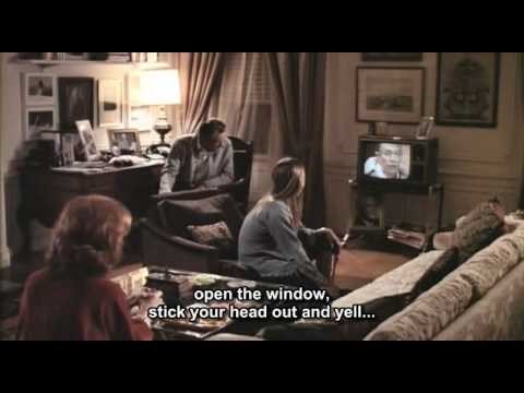 Network - "I'm as mad as hell" speech