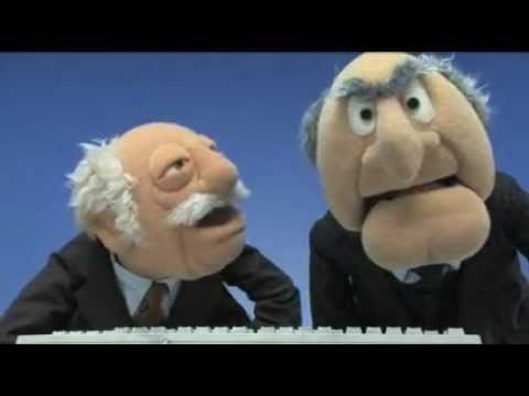Statler and Waldorf Turn on their Computer