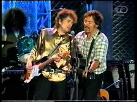 Bob Dylan & Bruce Springsteen - All Along The Watchtower and Forever Young