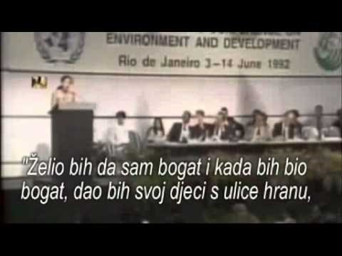 Djevojčica koja je ušutkala svijet na 5. minuta