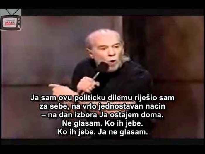 George Carlin - Se ne glasa