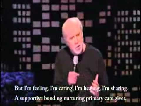 George Carlin Modern Man Captioned