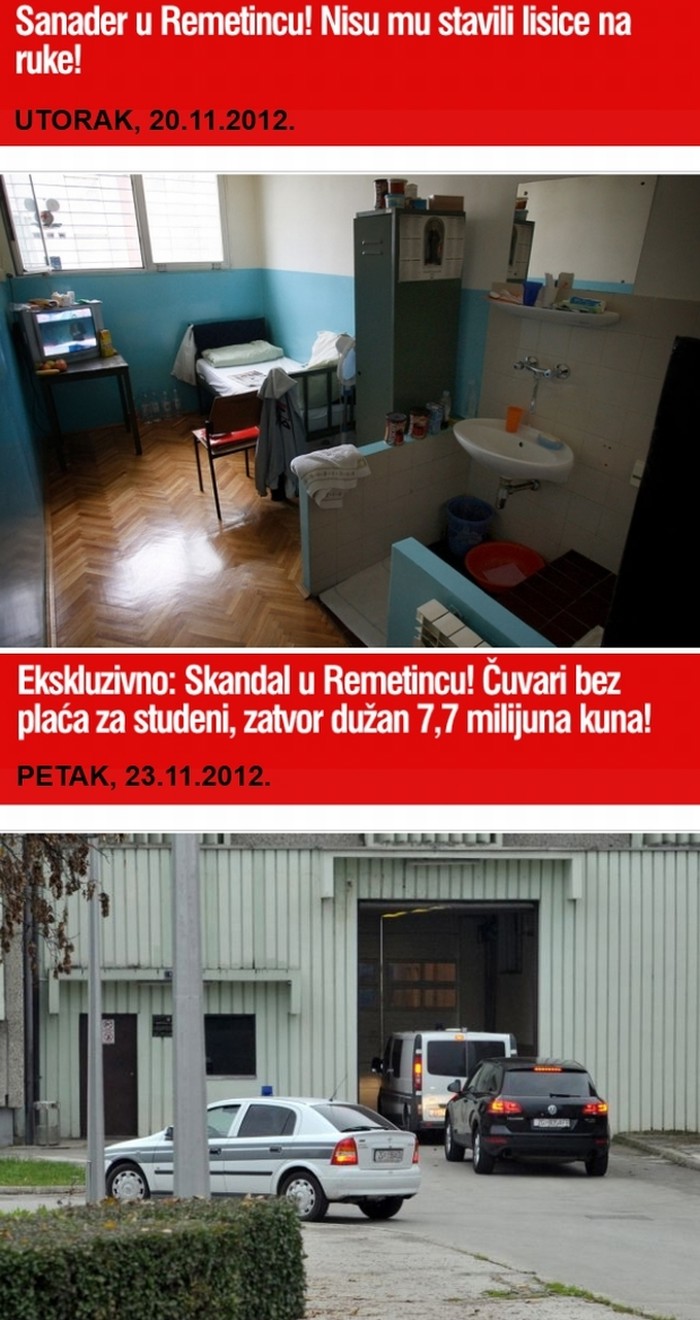 Ne može biti slučajnost: Sanader stigao, lova nestala!