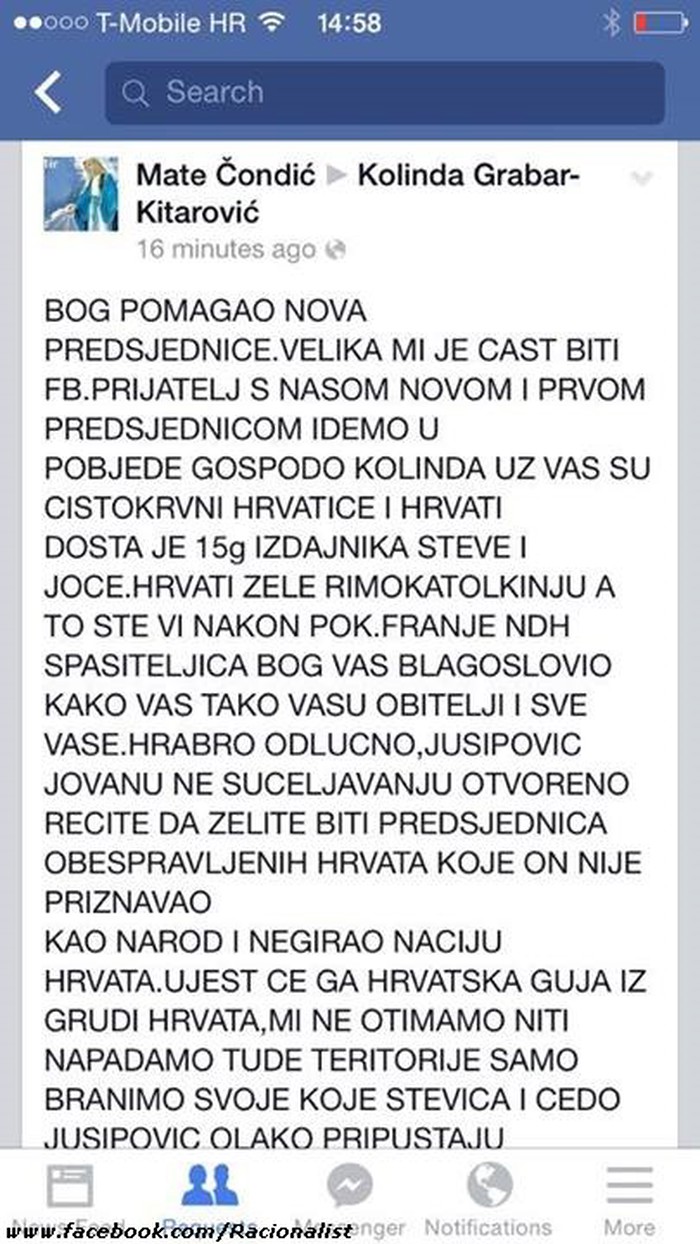 Svakog "domoljuba" izdaje 'Caps lock'