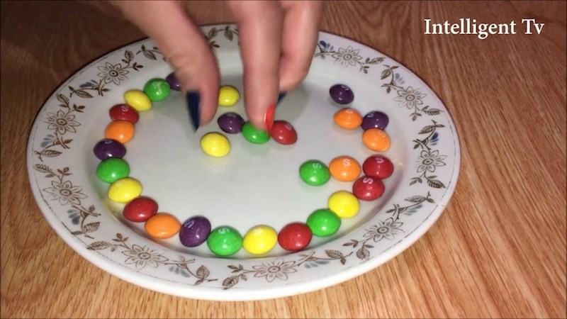 eksperiment skittles