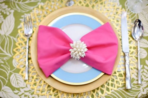 Mašnica od salvete :)