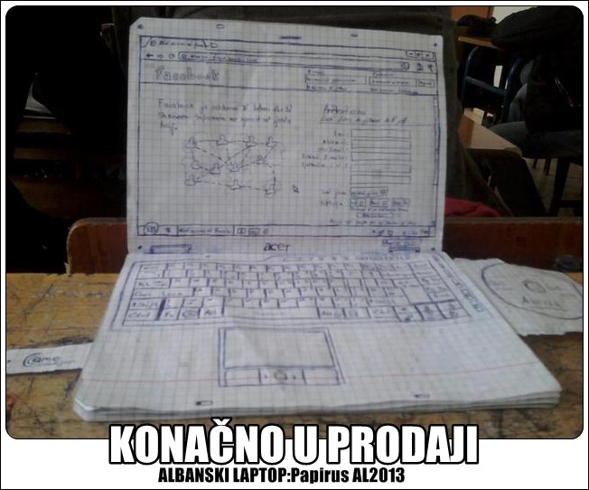 Albanski laptop