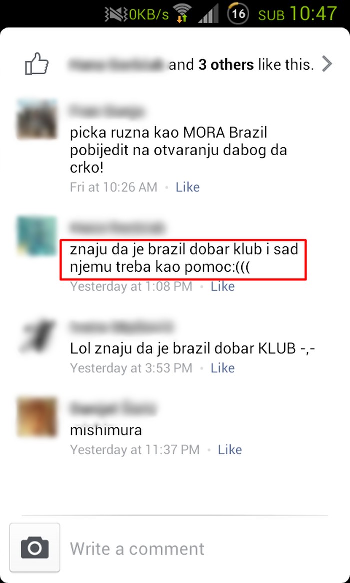 Brazil je dobar klub 