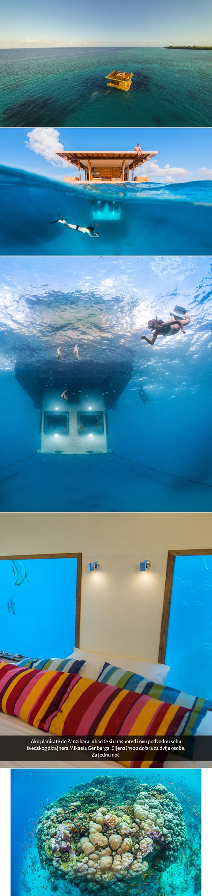 GALERIJA: Pogodite koliko košta noćenje u ovoj podvodnoj sobi?