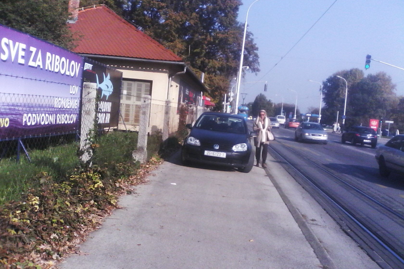 Kad điber parkira...