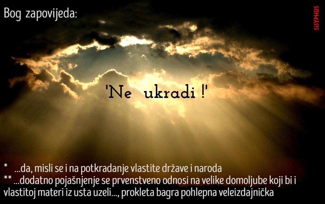 Podsjetnik za 90% deklariranih "vjernika" u Hrvatskoj ...