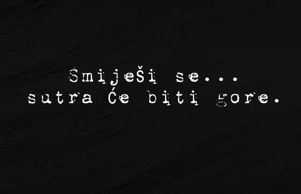 Gorka istina ...
