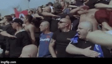 GIF Obični ljubitelji nogometa... u Hrvatskoj