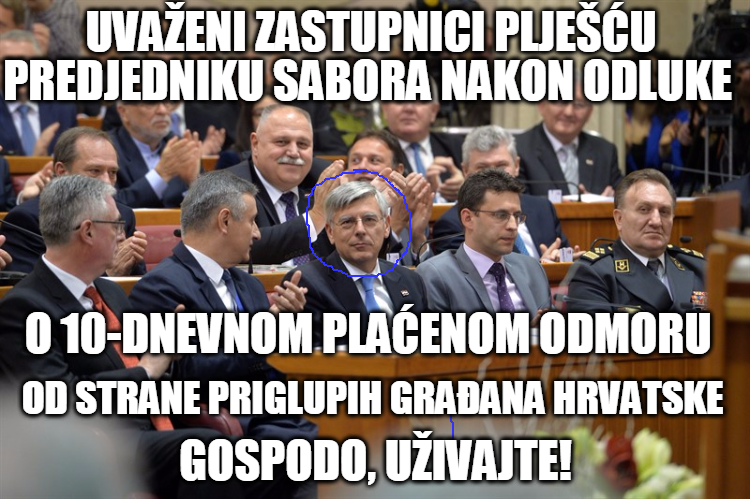 Joj što volim ovaj režim...