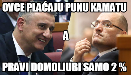 Samo da znate kad budete išli u banku...