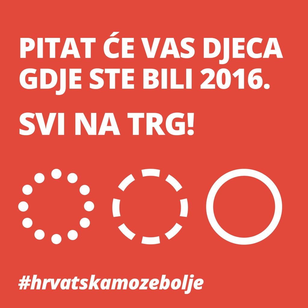 NEMA OPRAVDANJA, SVI NA PROSVJED!