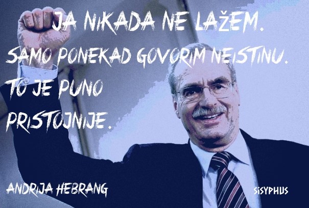 Ovako kaže "pristojni" Andrija ...