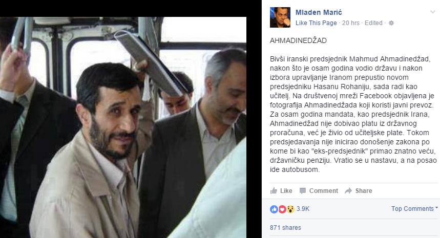 HRVATSKI POLITIČARI, poklonite se nosom do zemlje "diktatoru", sramote jedne!