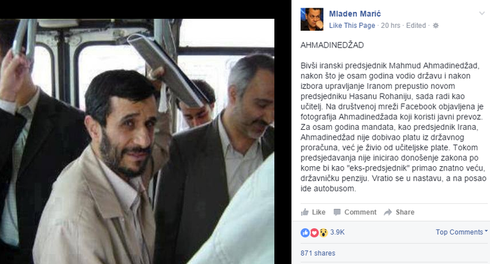 HRVATSKI POLITIČARI, poklonite se nosom do zemlje "diktatoru", sramote jedne!