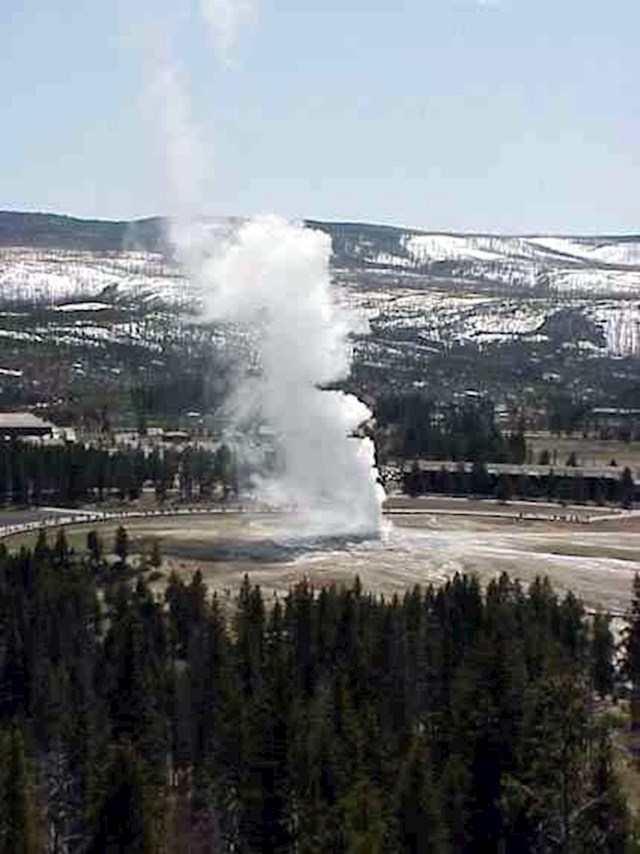 Vjerni starac (Old Faithful), Nacionalni park Yellowstone