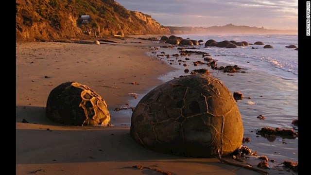 Moeraki Balvani, Novi Zeland