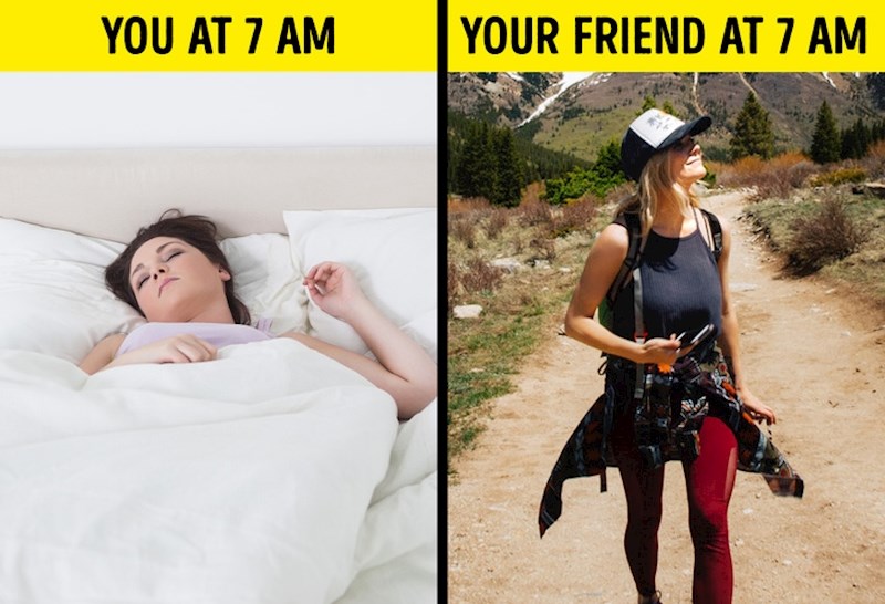 Vi bi spavali, a frendica baš i ne