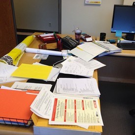 An exercise routine you can do at the office