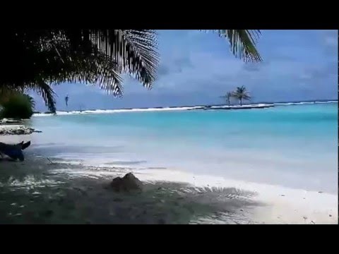 Maldives blue sea and Kandooma Maldives resort