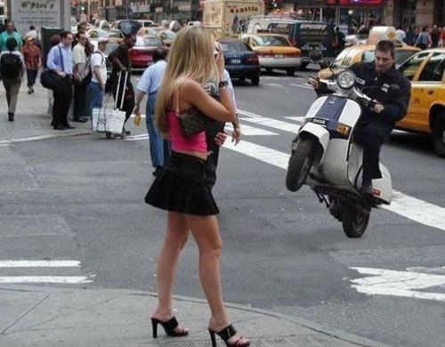 Biker samo što ne poleti