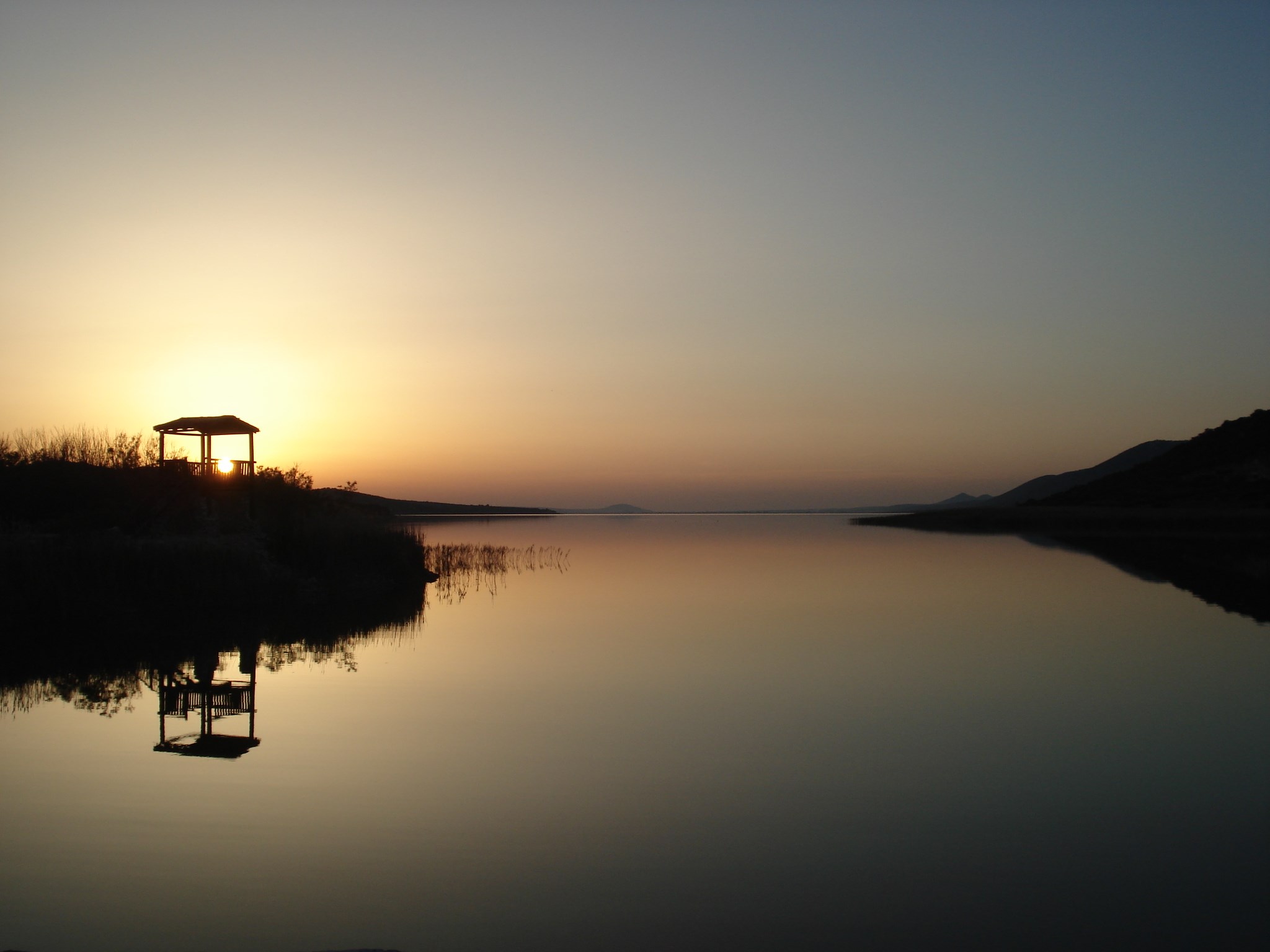 Suton na Vranskom jezeru (Dalmacija)