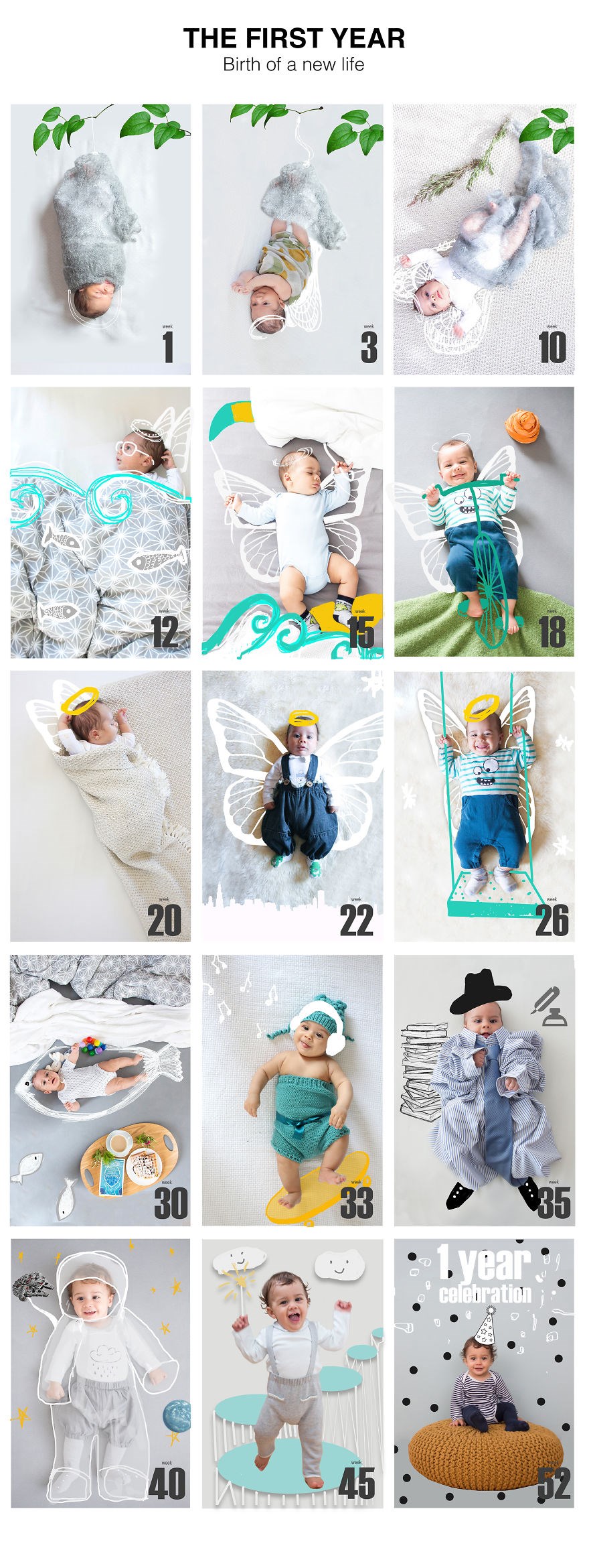 Mame i tate, sjećate se prve godine svojeg najdražeg bića?