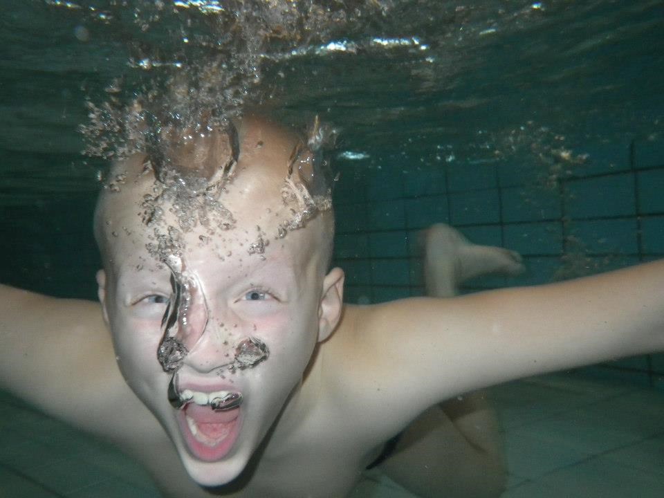 Uživancija u bazenu