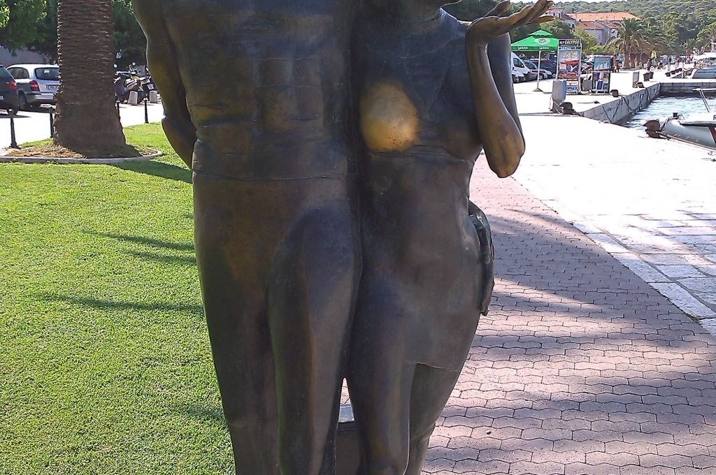 Spomenik galebu,Makarska,Croatia 