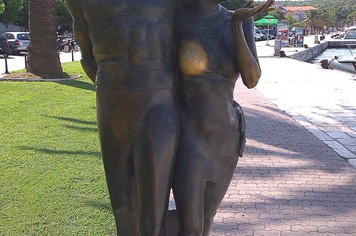 Spomenik galebu,Makarska,Croatia 