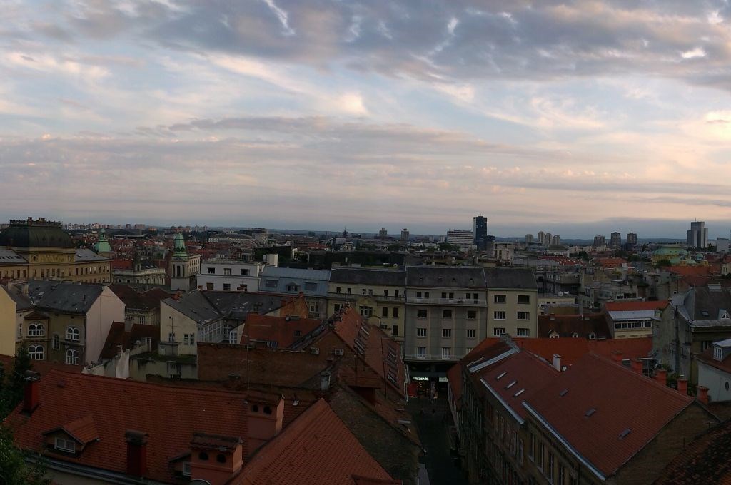Panorama Zagreba sa Grica