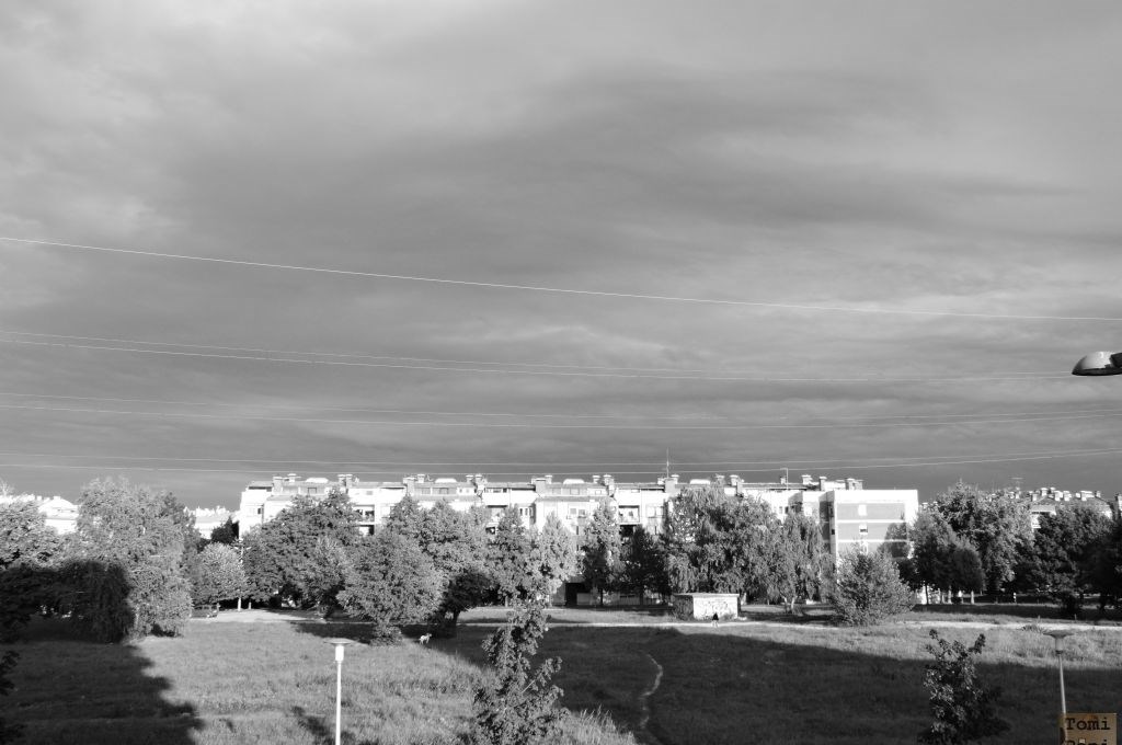 Pogled iznad Zagreba