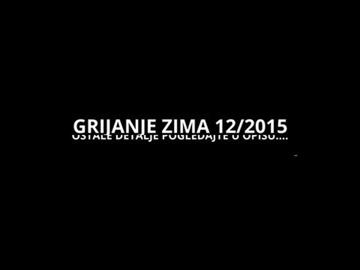 GRIJANJE INVERTER KLIMA UREĐAJEM 7. DIO - ZIMA 12/2015 - CHEAP HEATING