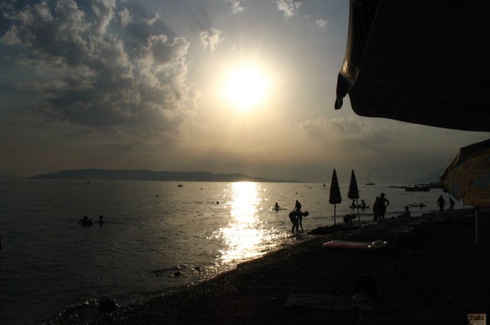 Zalaz sunca  Makarska