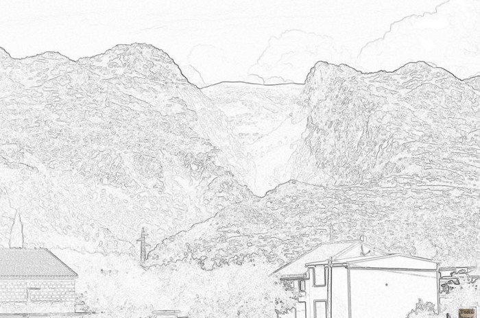 Pogled na Velebit