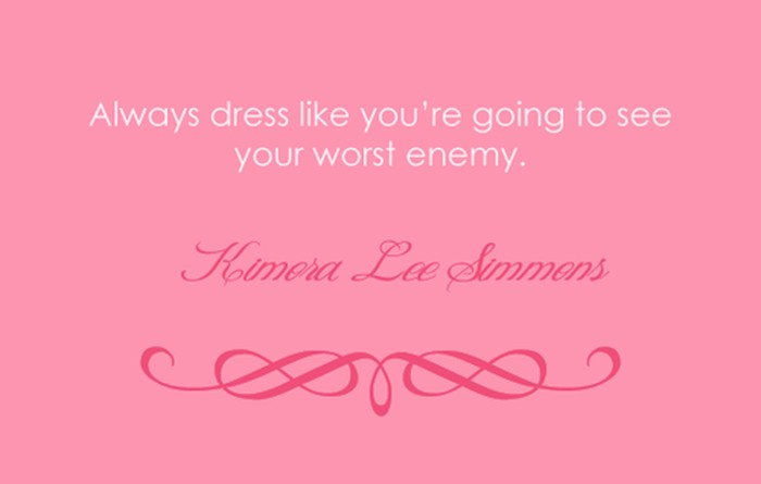 Dress to impress