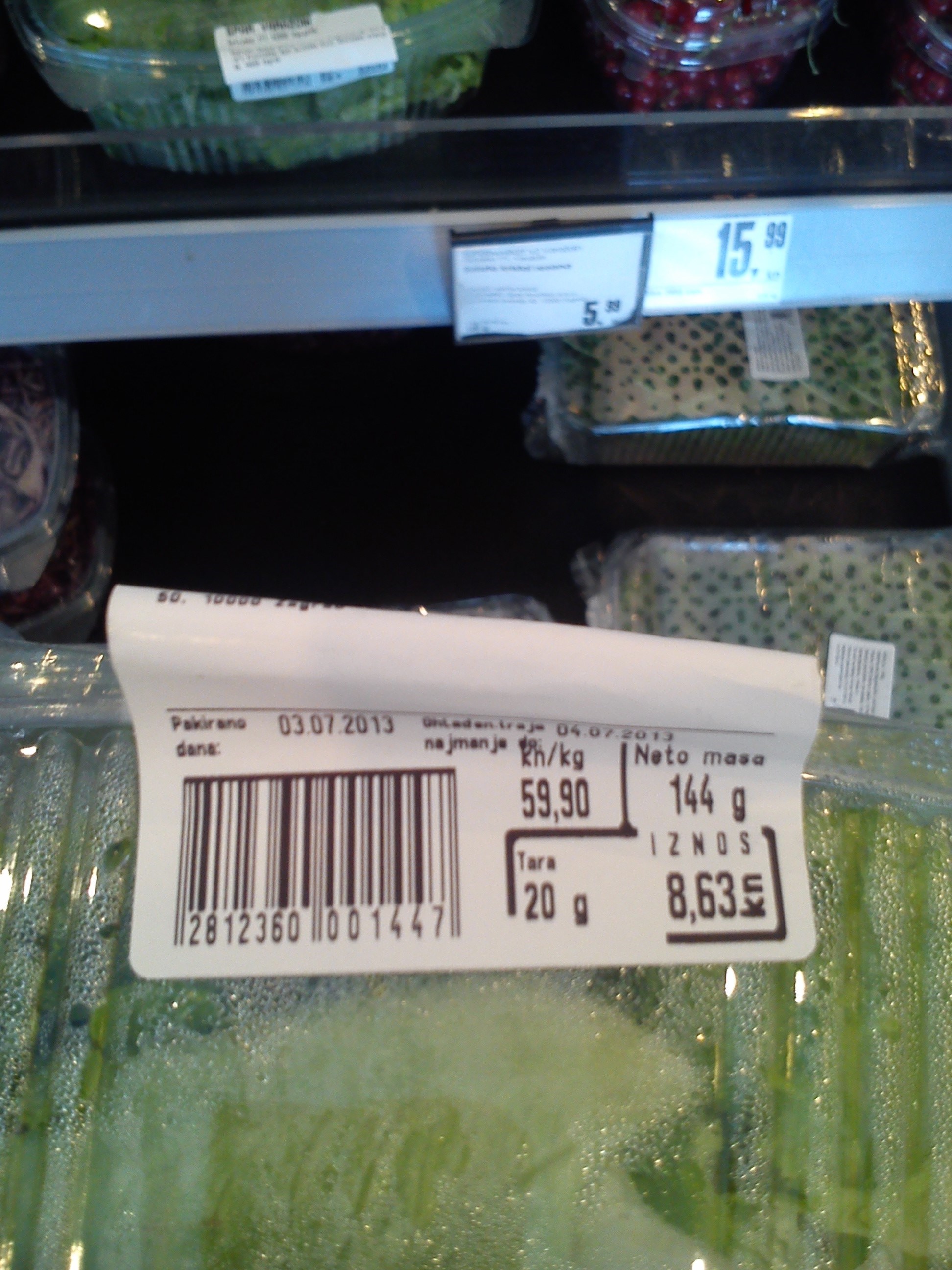 ko je ovdje lud? kg salate 60 kn u Sparu