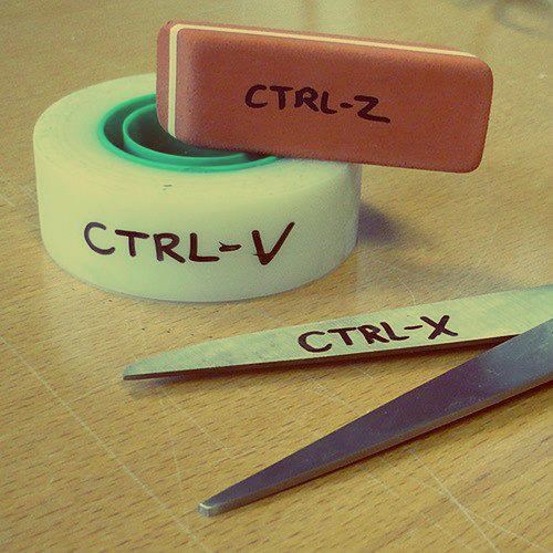 Težak je život bez tipkovnice...