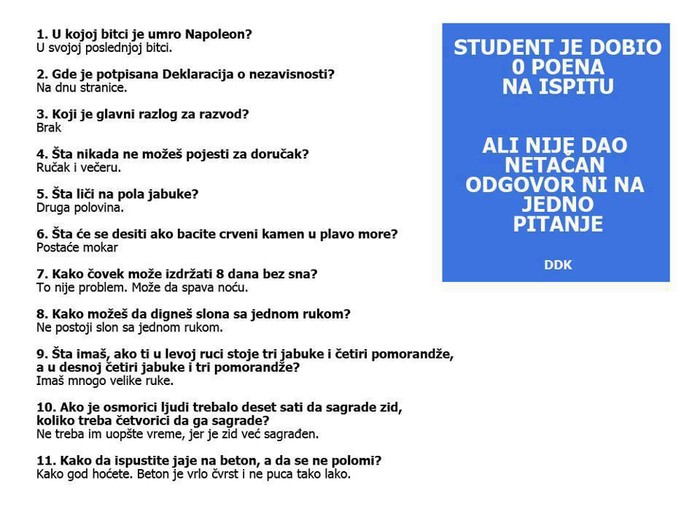 Ovo je pravi student :D