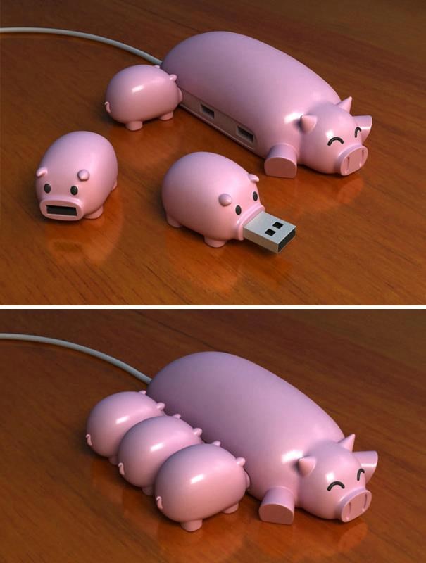 USB piggy:)))